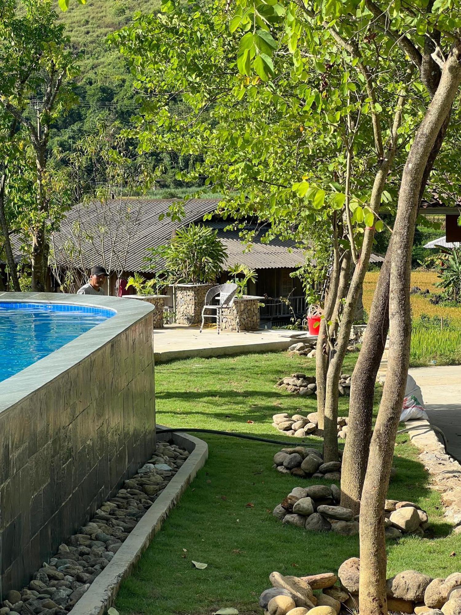 Tom'S Du Gia Homestay Làng Cac Kültér fotó
